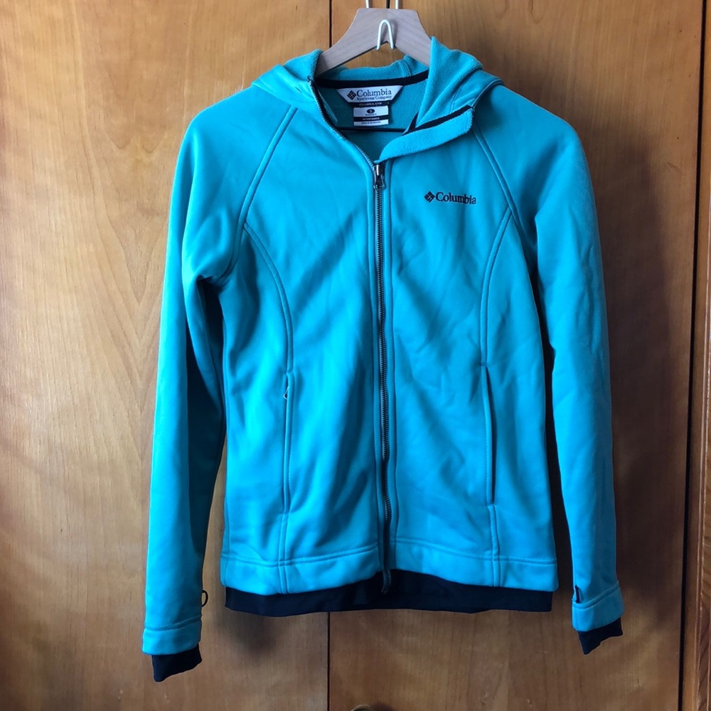Columbia Interchange Fleece Lined Full Zip Teal S